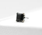 Princess Cut Black CZ by NeoMetal