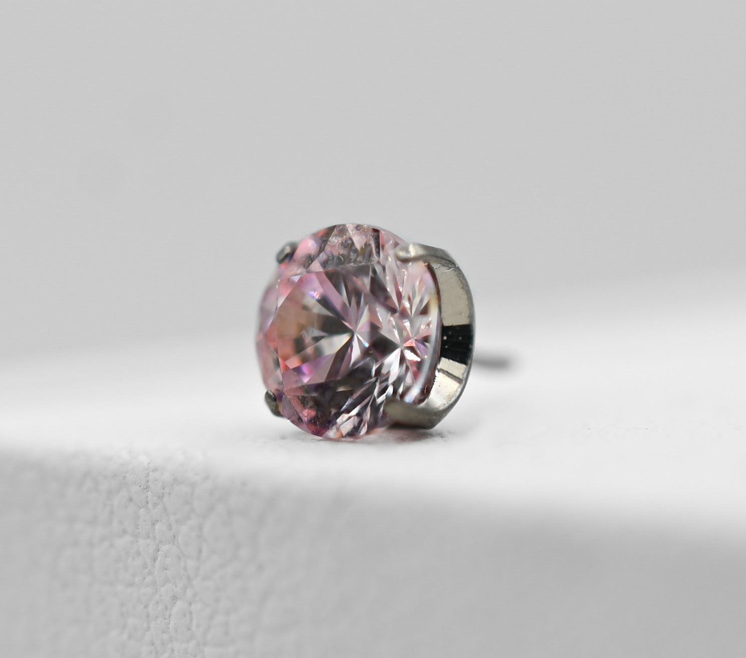 Morganite CZ Prong by NeoMetal