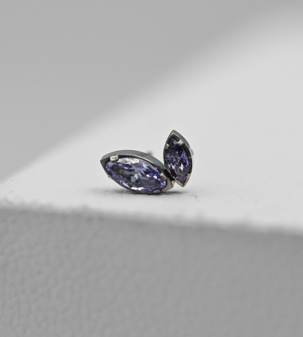 Marquise Duo Titanium End by Anatometal