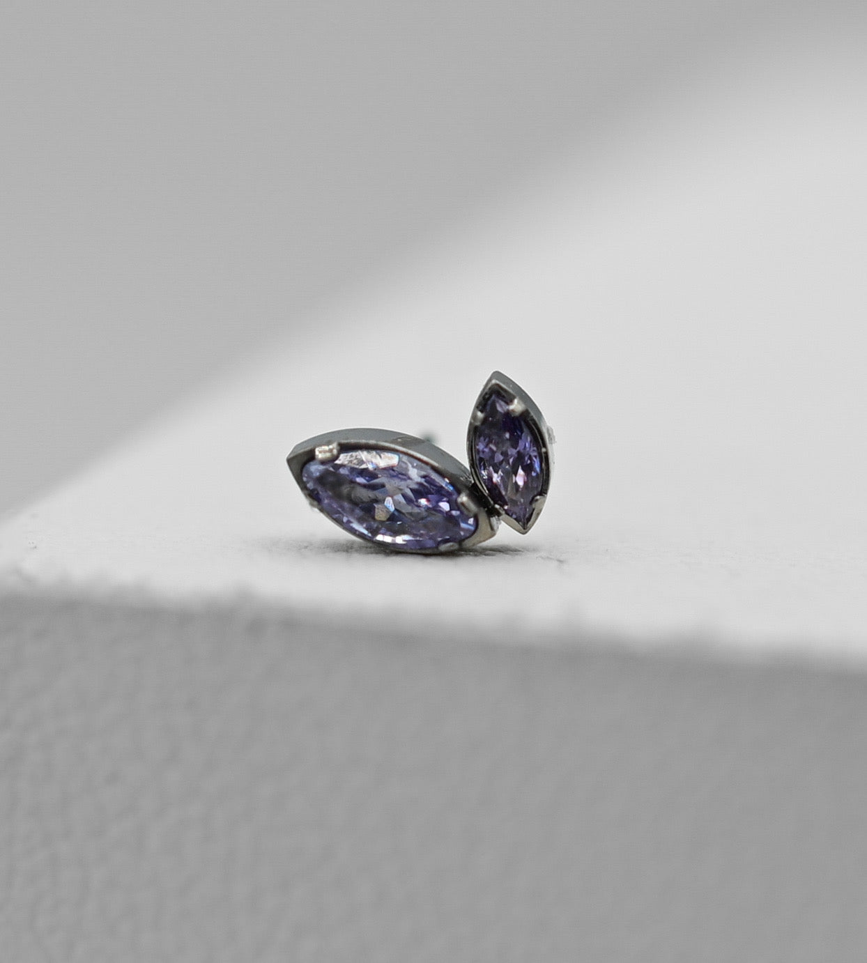 Marquise Duo Titanium End by Anatometal
