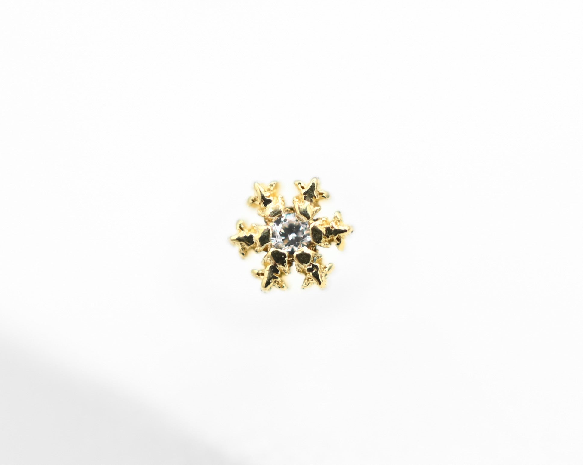 Gemmed Flurry Snowflake by Anatometal