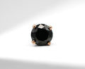 Black CZ Prong by Body Gems