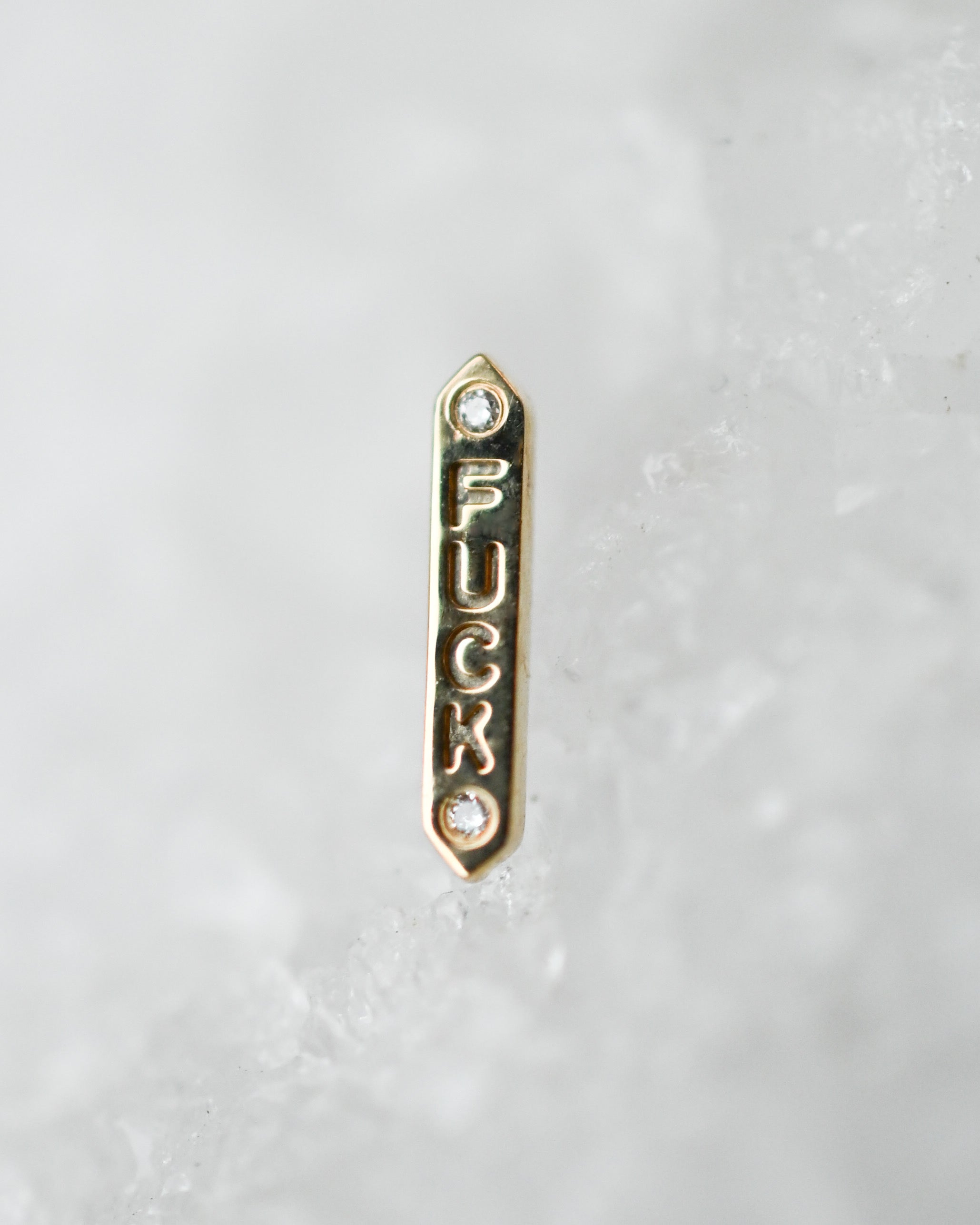 F*CK - Diamond - by Buddha Jewelry