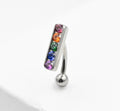 5-Gem Channel Set Rook Curve by Industrial Strength