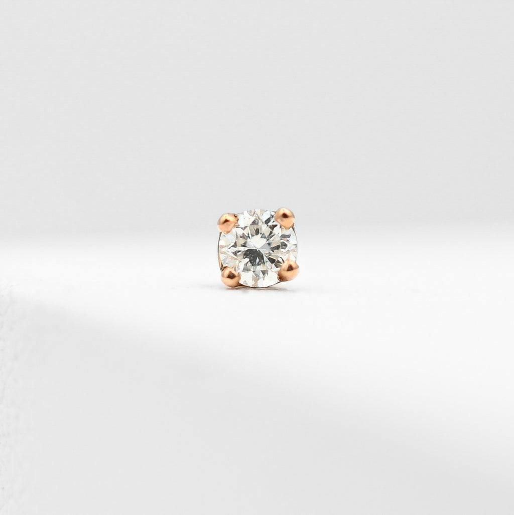 Prong-Set Diamond by Body Gems