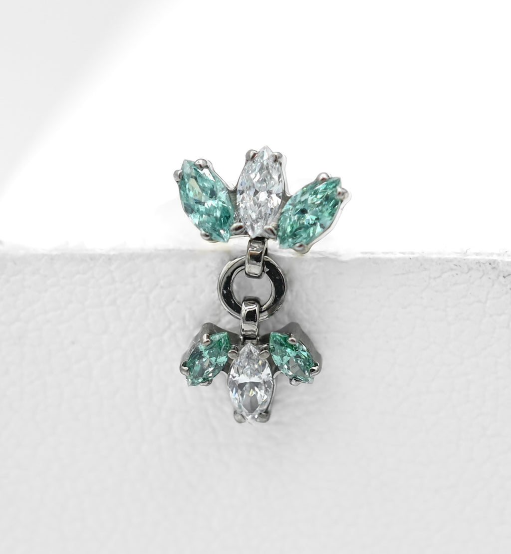 Marquise Fan with Reverse Marquise Dangle by Industrial Strength