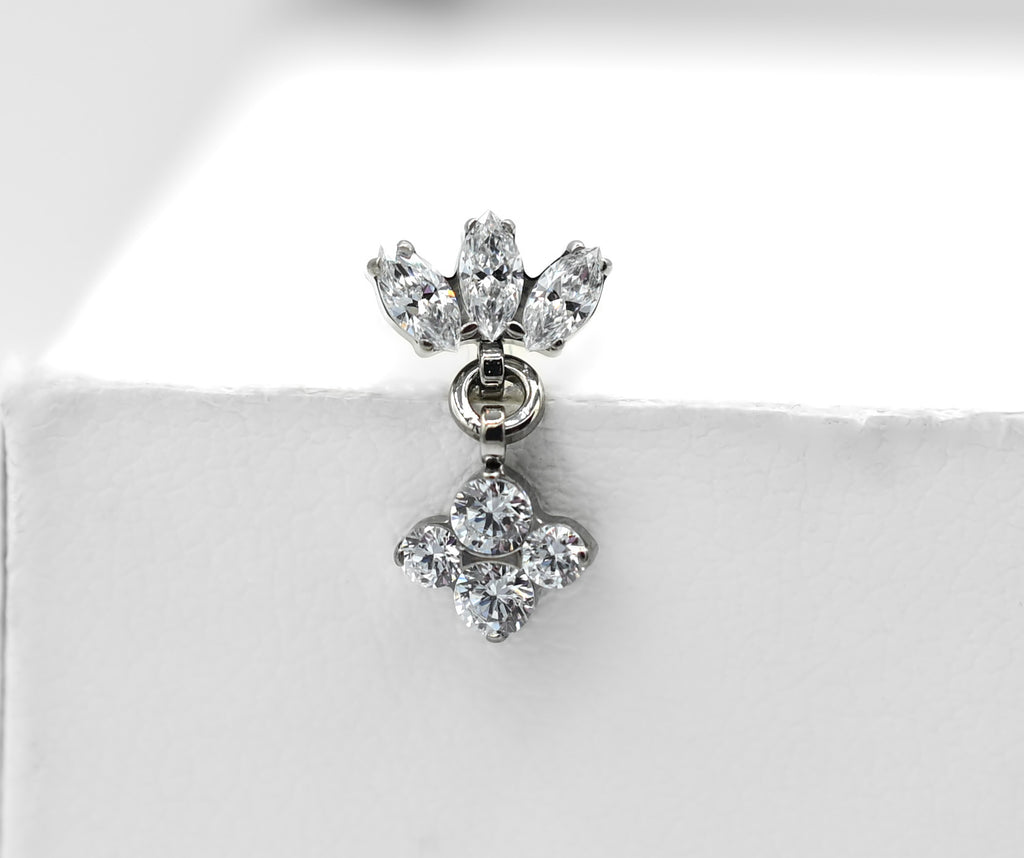 Marquise Fan with North Star Dangle by Industrial Strength