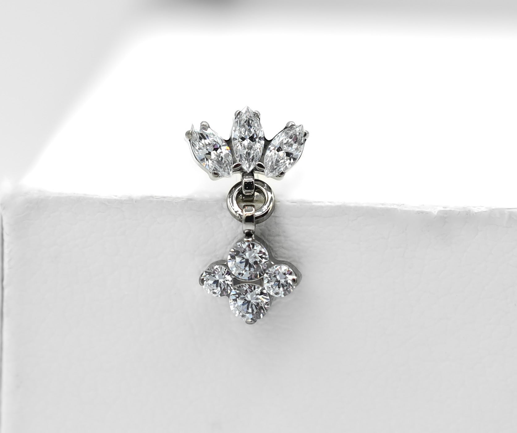 Marquise Fan with North Star Dangle by Industrial Strength