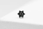 Titanium Flower Gem Six Petal by Junipurr