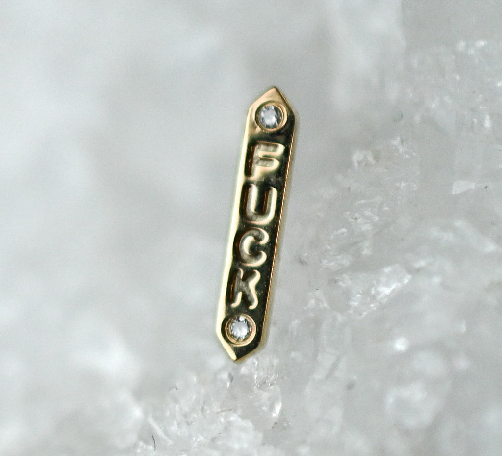 F*CK - Diamond - by Buddha Jewelry
