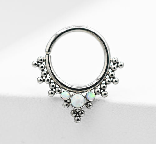 Titanium Feray Haute Couture Seam Ring (HSMR-B) by Leroi