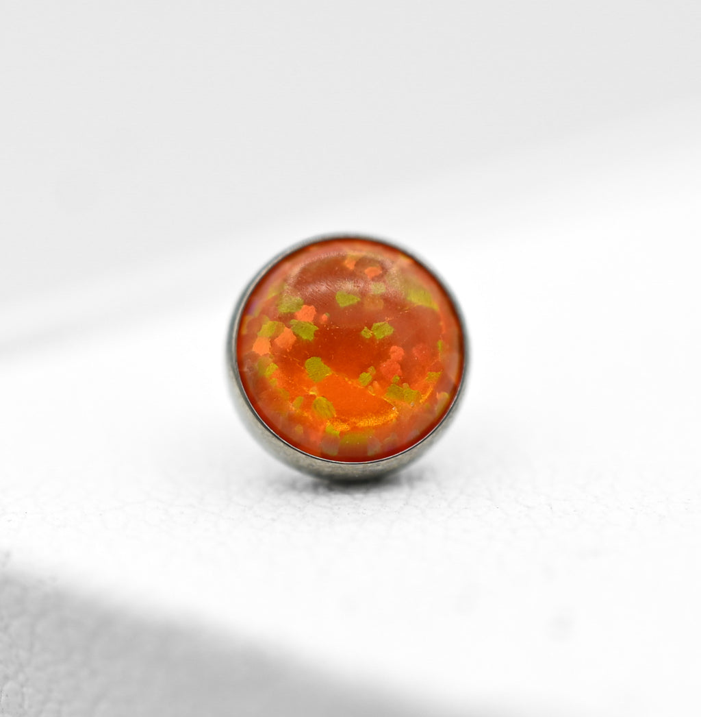 Orange Opal Cabochon by NeoMetal
