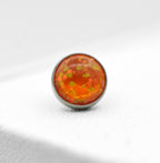 Orange Opal Cabochon by NeoMetal