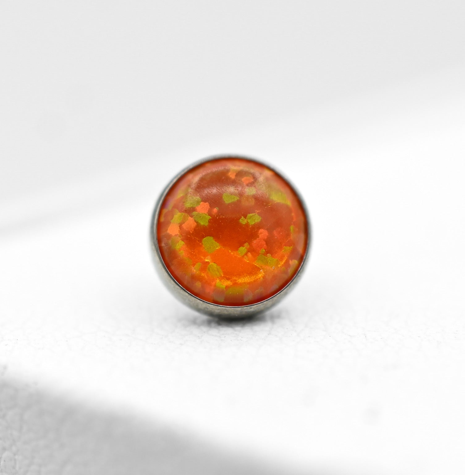 Orange Opal Cabochon by NeoMetal