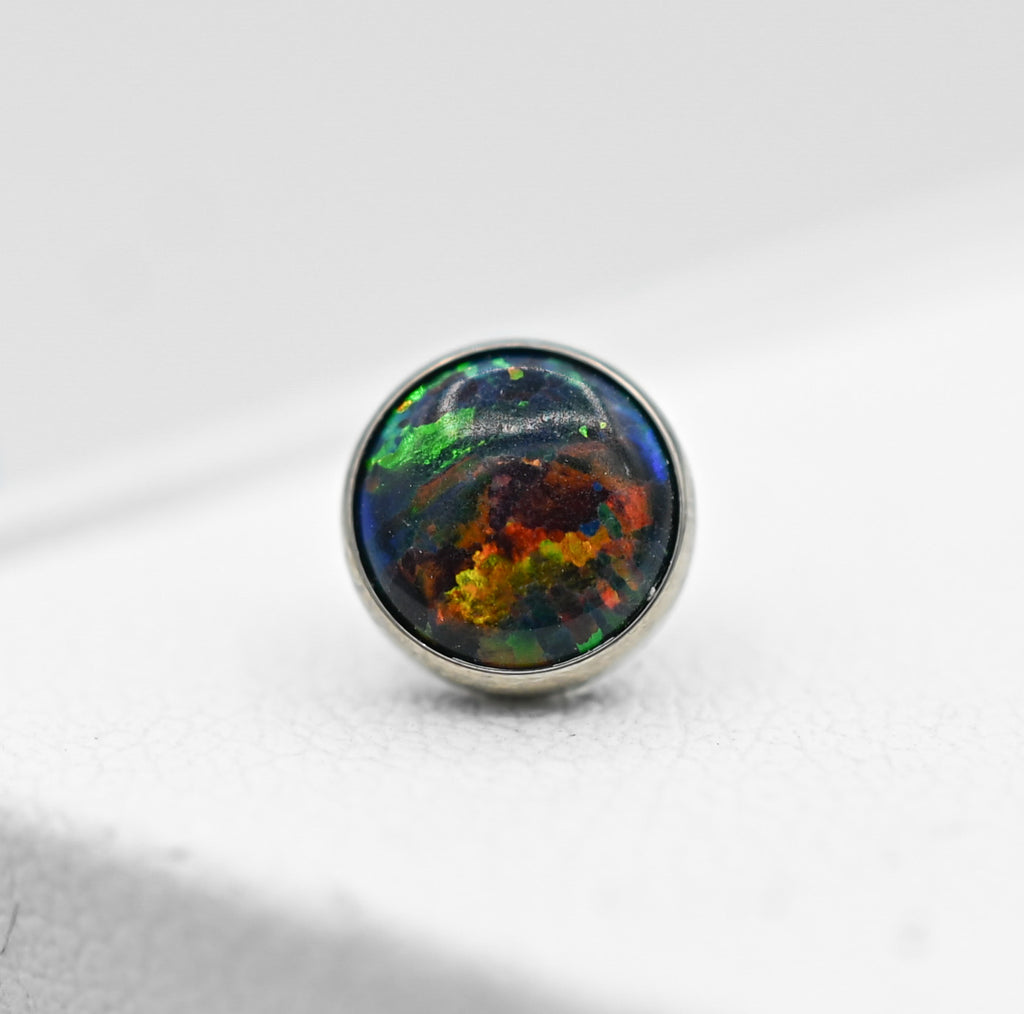 Black Opal Cabochon by NeoMetal