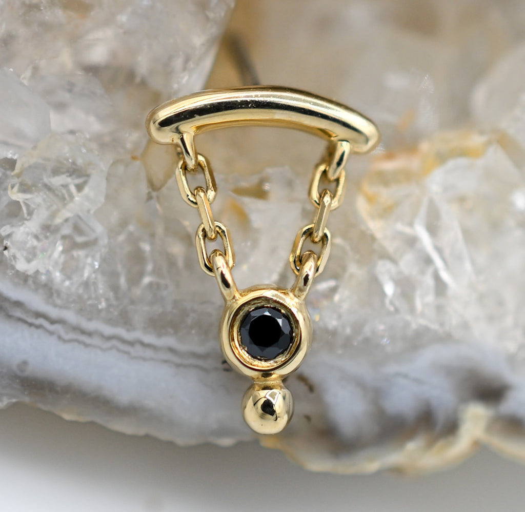 Helena with Colored CZ by Junipurr Jewelry