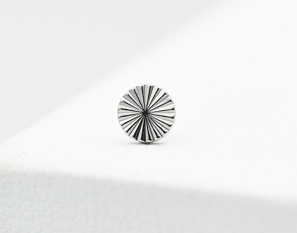 Titanium Laser Disk by Junipurr