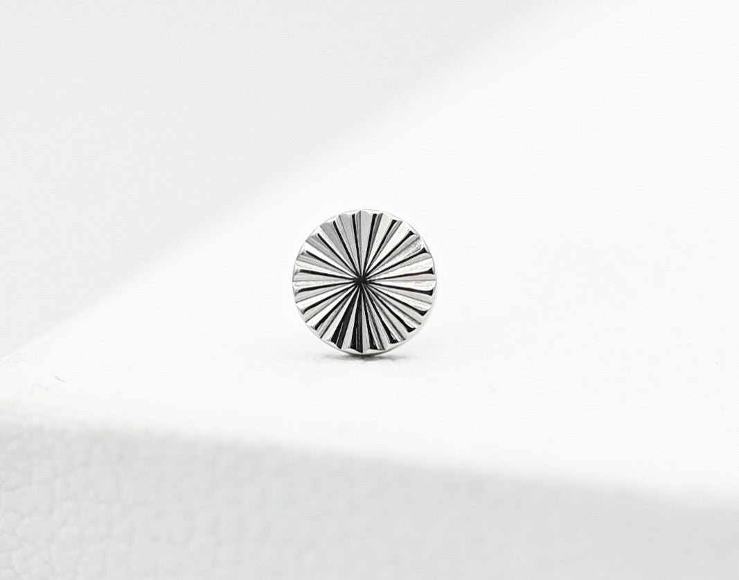 Titanium Laser Disk by Junipurr