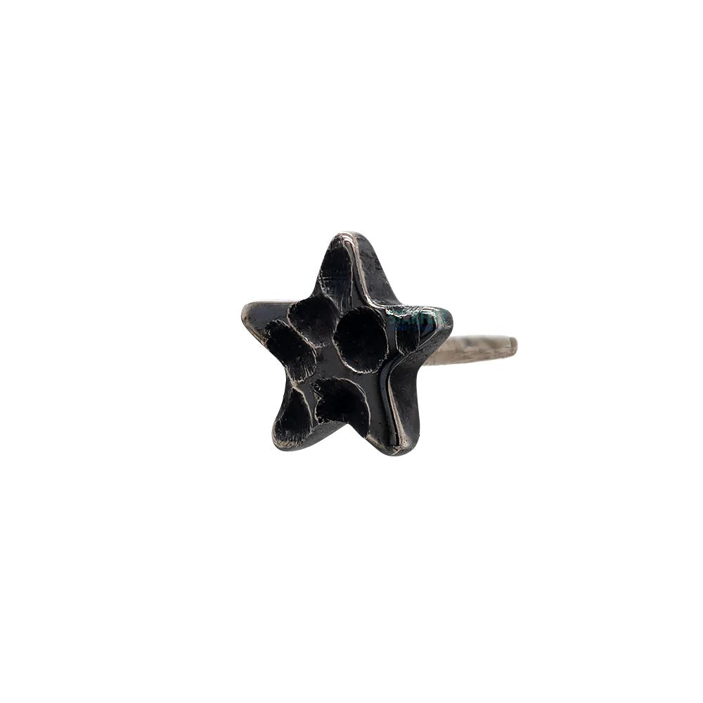 Hammered Star by Black Forest Jewelry