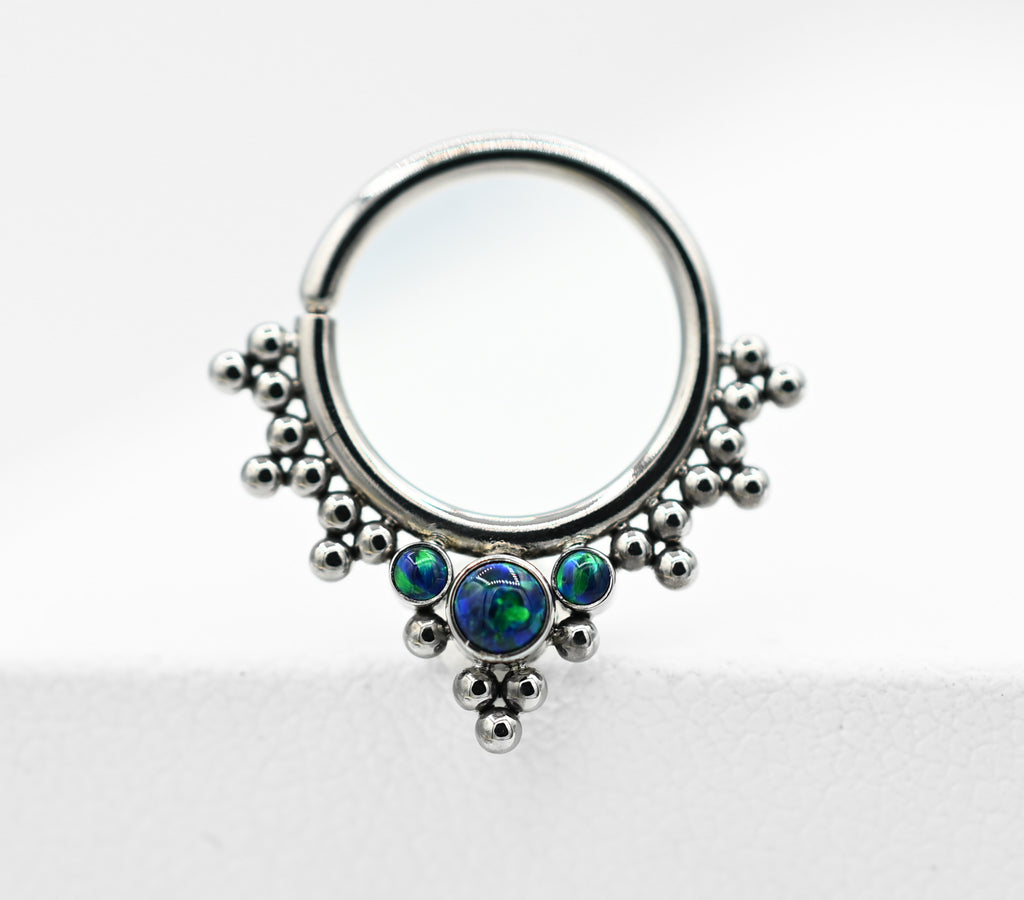Titanium Feray Haute Couture Seam Ring (HSMR-B) by Leroi