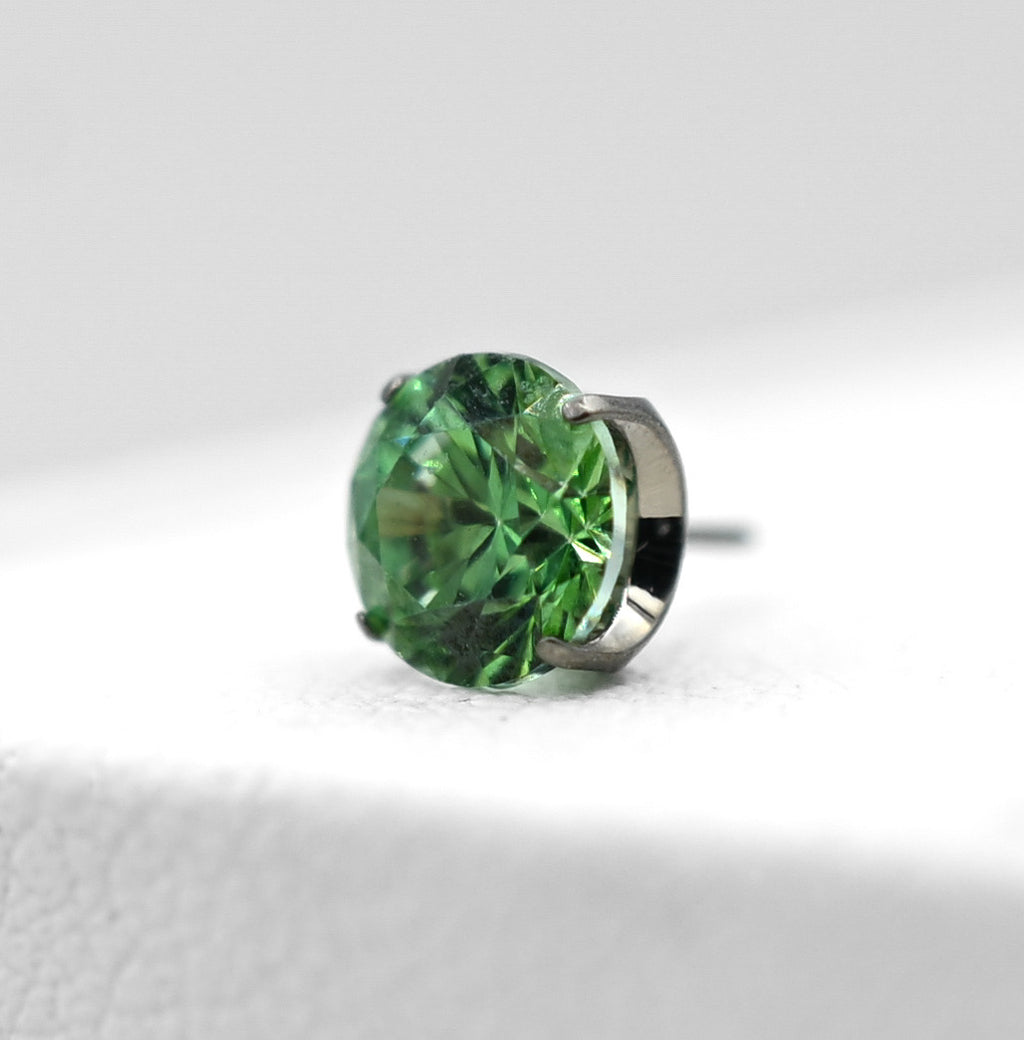 Green CZ Prong by NeoMetal