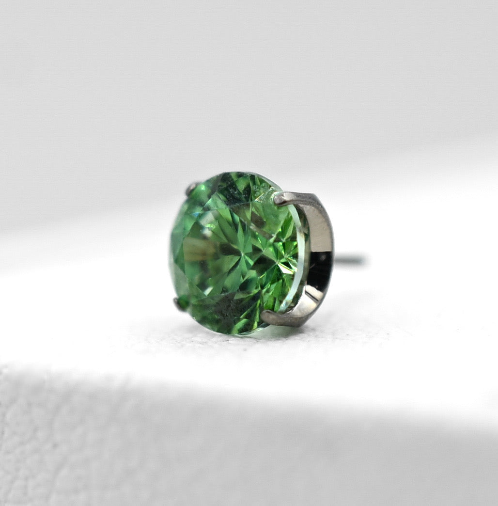 Green CZ Prong by NeoMetal
