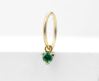 Emerald "Sin Fin" Charm by Hialeah Fine Jewelry