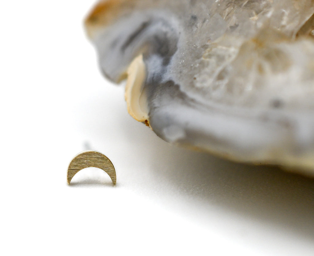 Brushed Moon by Ember Body Jewelry