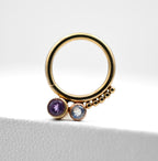 Comet Seam Ring from Dusk Body Jewelry