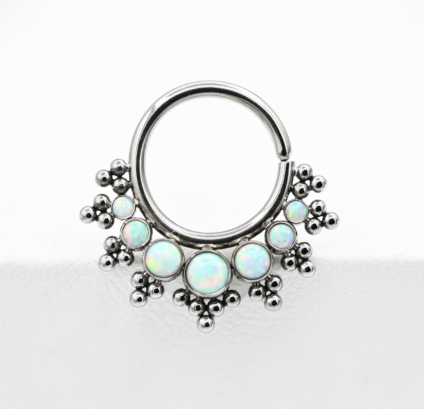 Titanium Sevil Haute Couture Seam Ring (HSMR-E) by LeRoi