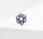 16g Threaded Flower #5 (2mm Gems) by Industrial Strength