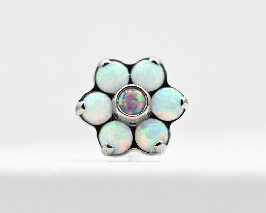 16g Threaded Flower #5 (2mm Gems) by Industrial Strength