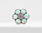 16g Threaded Flower #5 (2mm Gems) by Industrial Strength
