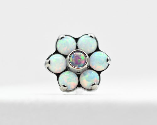 16g Threaded Flower #5 (2mm Gems) by Industrial Strength