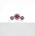 3-Gem Pink Power Dreamland Cluster by NeoMetal