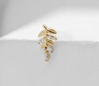 Growth Threadless End with CZ by Buddha Jewelry