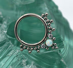 Titanium Feray Haute Couture Seam Ring (HSMR-B) by Leroi