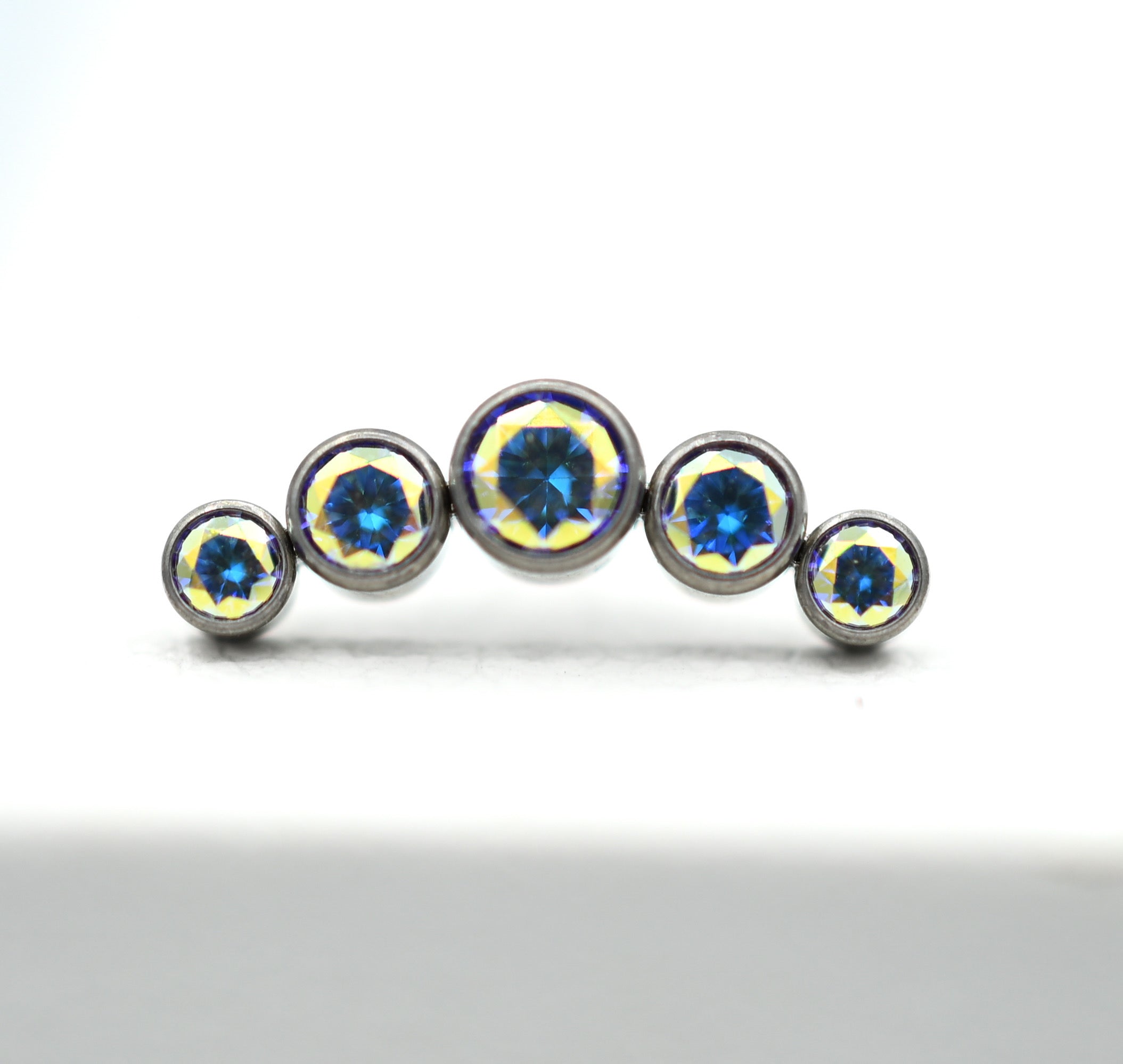5 Gem Faceted Cluster by NeoMetal