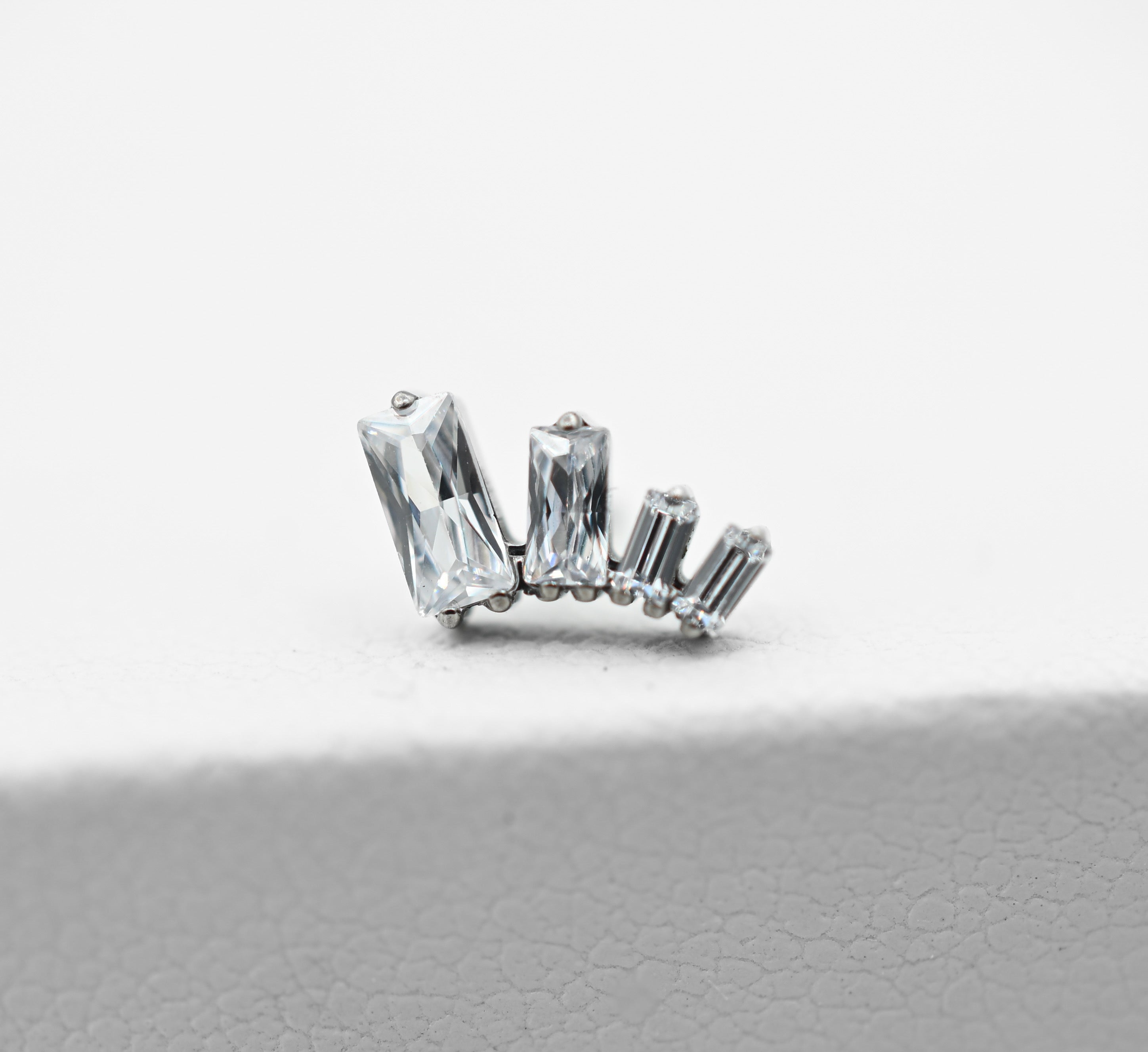 Titanium Baguette Cascade by Crucial