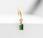 Chloe Charm Green Chalcedony & Diamond by Modern Mood