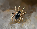 Arachne - Black Spinel - by Buddha Jewelry