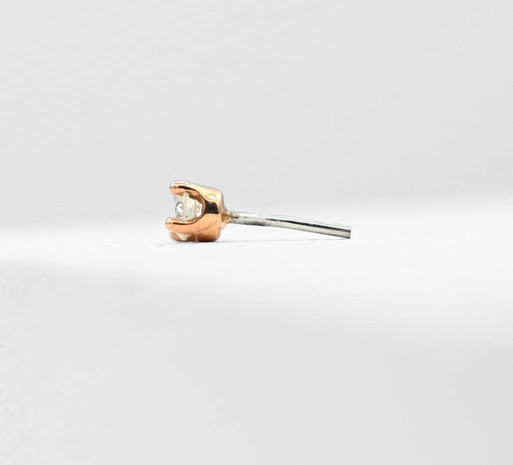 Prong-Set Diamond by Body Gems