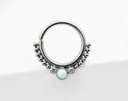 Titanium Samaya Haute Couture Seam Ring (HSMR-F) by Leroi