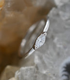 Zuri CZ Seam Ring by Buddha Jewelry Organics