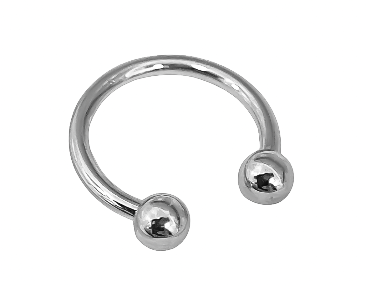 16g Titanium Circular Barbell (Horse Shoe)