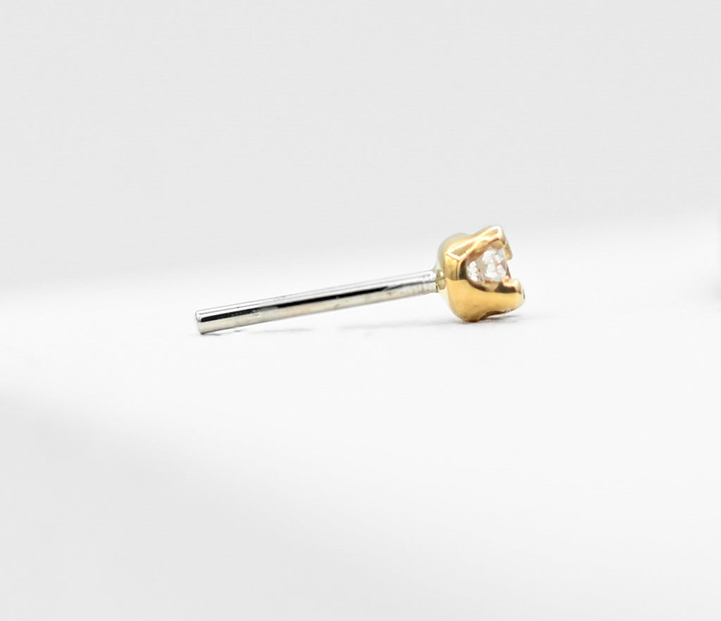 Prong-Set Diamond by Body Gems