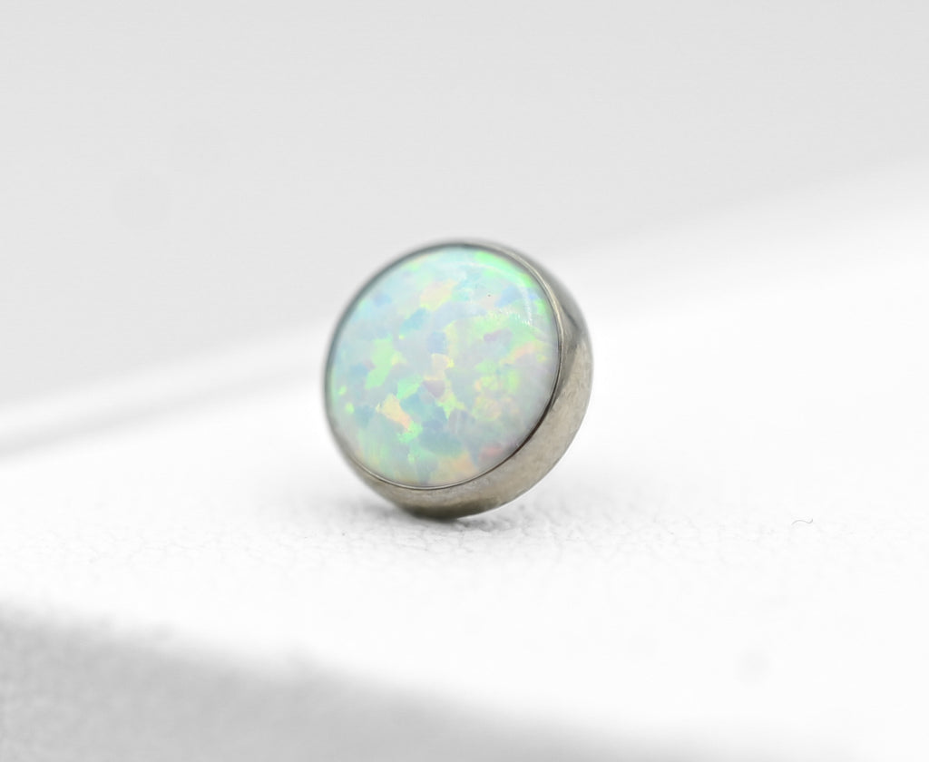 White Opal Cabochon by NeoMetal