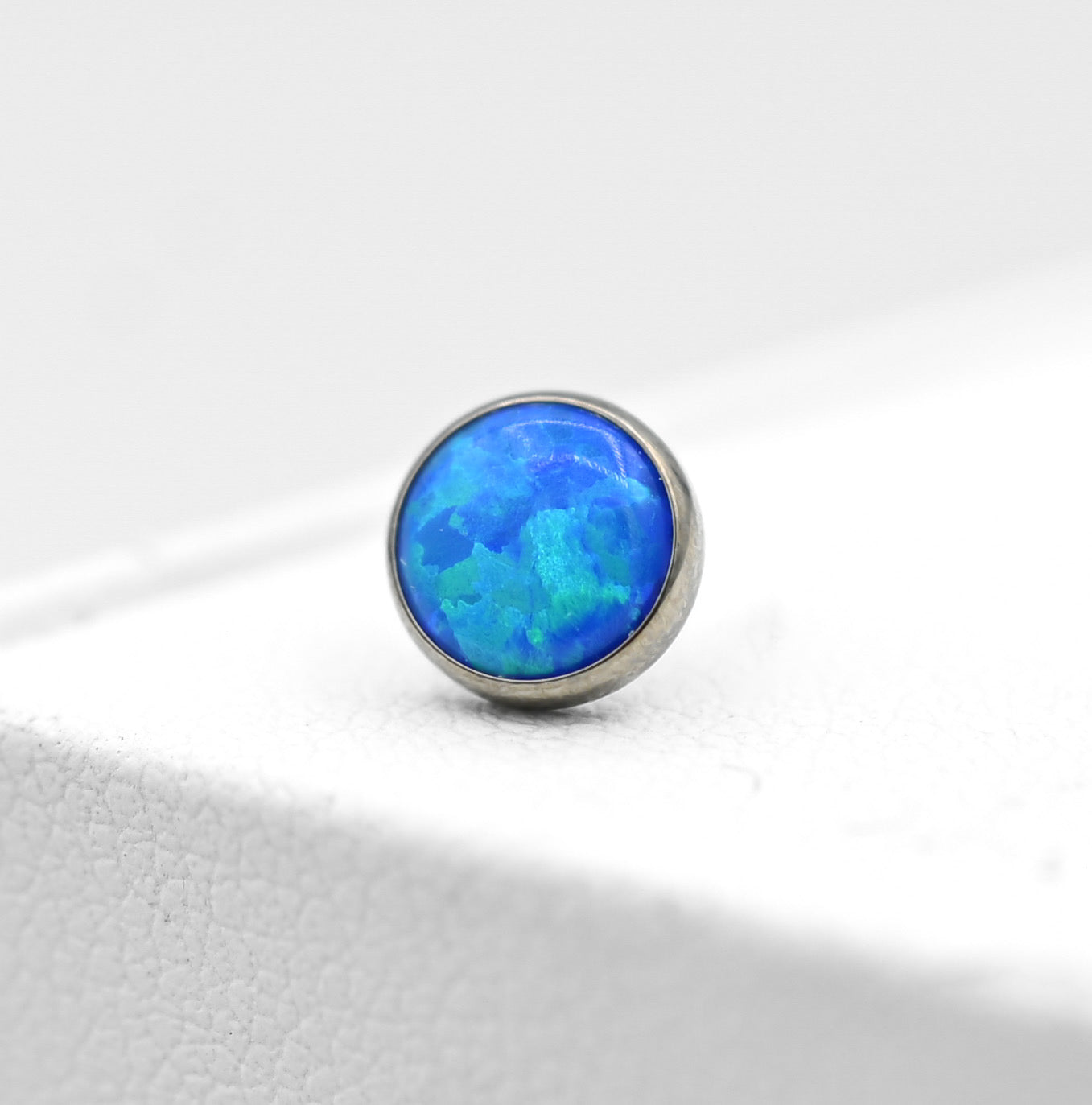 Capri Blue Opal Cabochon by NeoMetal