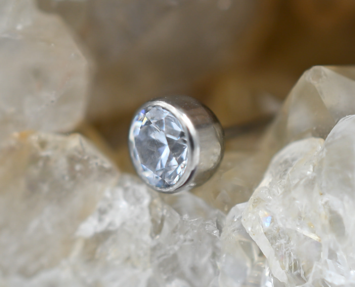 Clear CZ Bezel by NeoMetal