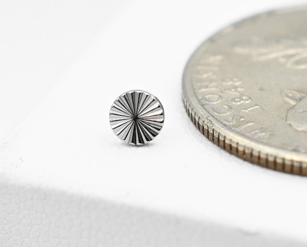 Titanium Laser Disk by Junipurr